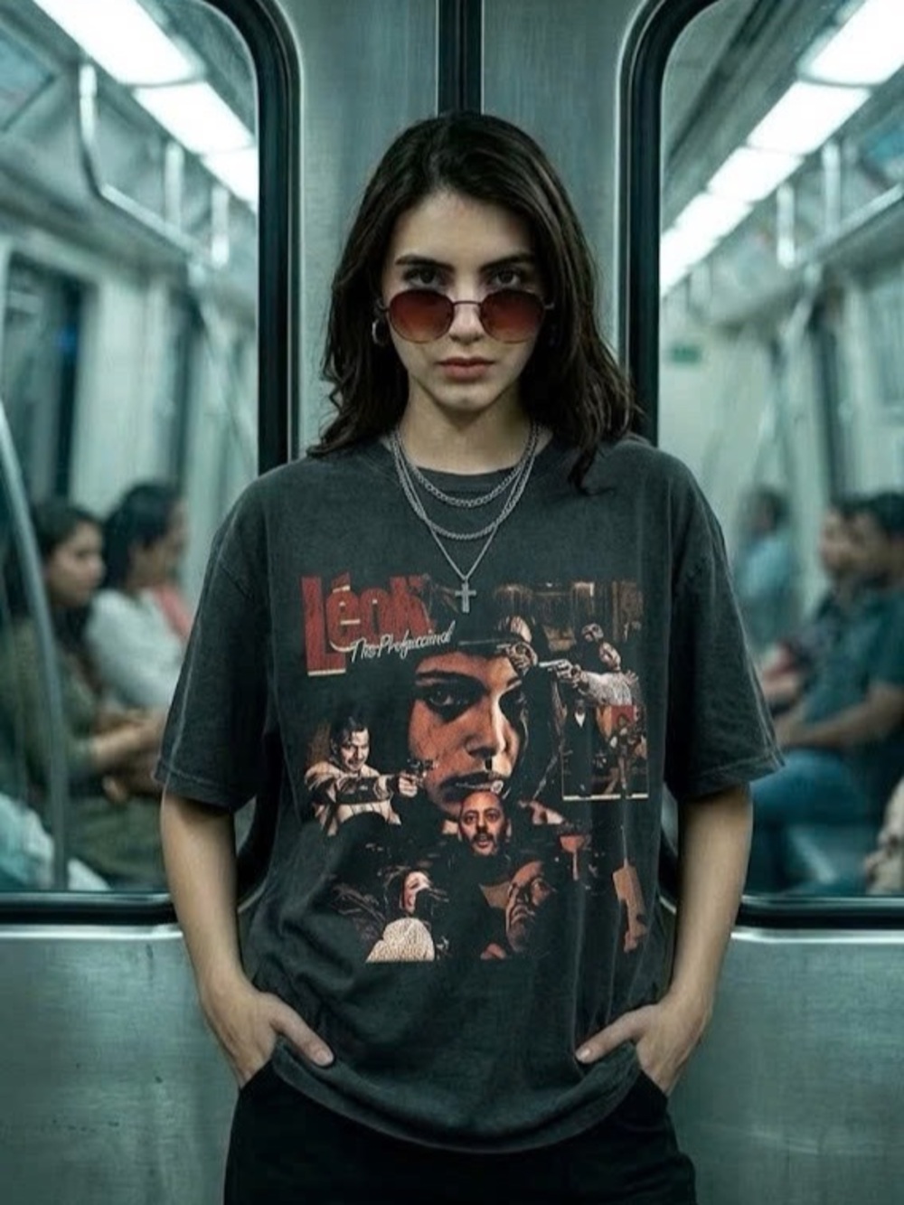 Leon The Professional Mathilda Vintage movie Graphic T-Shirt